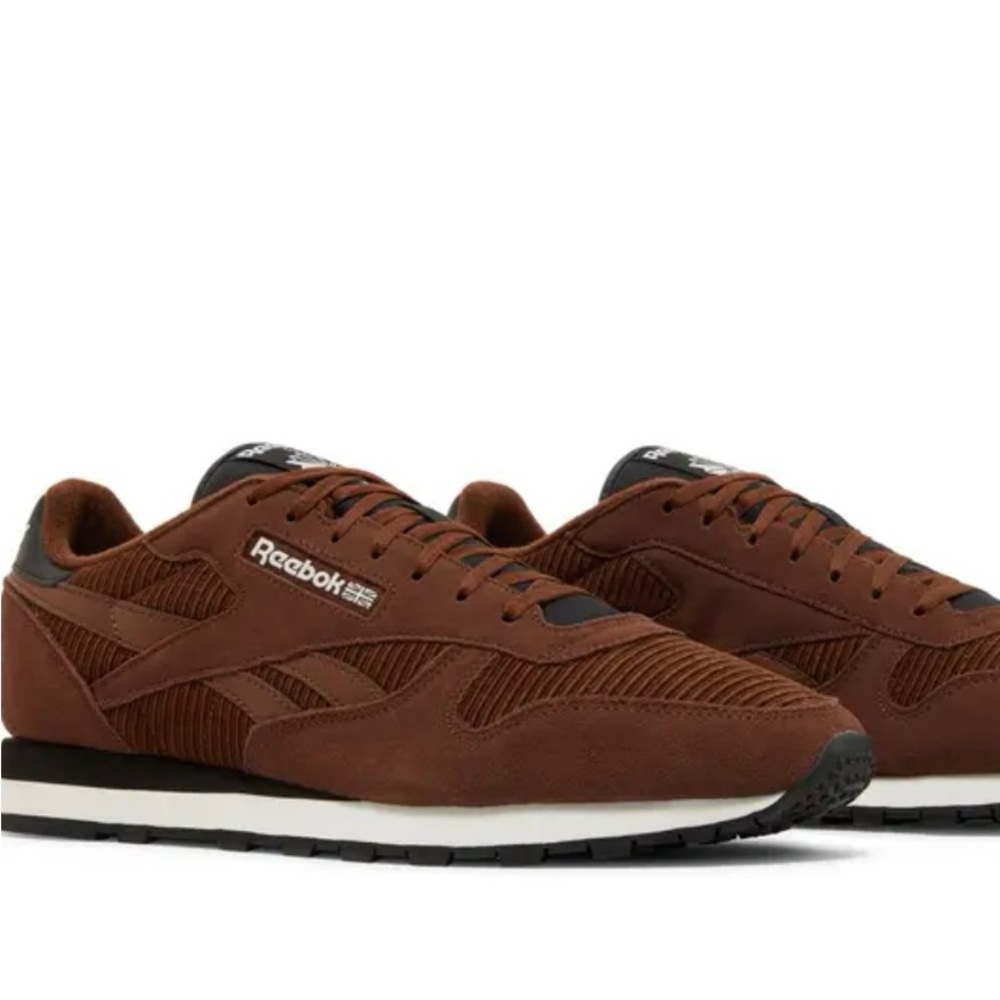 Reebok Classic Top Brown Leather Sneakers